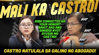 MAKAPANINDIG BALAHIBONG SINAGOT NI ATTY SANCHEZ SI CASTRO ABANTEFERNANDEZLUISTROMARCOLETA GALIT [upl. by Allenad]