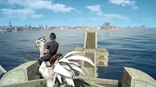 Explorando Mapa Altissia com Chocobo  Final Fantasy XV [upl. by Laurella]