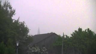 Blitzeinschlag  Gewitter am Morgen in Harpstedt [upl. by Allissa867]