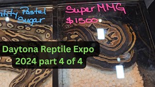 Daytona Reptile Expo 2024 part 4 of 4 [upl. by Ibok]