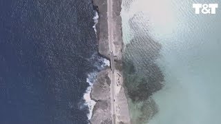 Stunning Sight Of Atlantic Ocean Meeting Caribbean Sea [upl. by Diver]