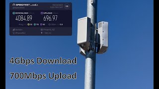 UPDATED  Fastest Speed Test on iPhone 15 Pro Max Verizon 5G UW Over 4Gbps Download 700Mbps Upload 📶 [upl. by Eatnoed]