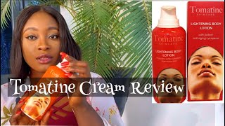 My Honest Review of Tomatine Lightening Body Lotion anti aging [upl. by Hill481]