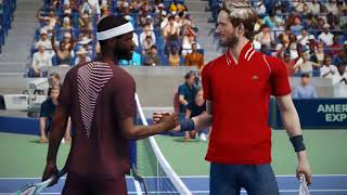 Daniil Medvedev vs Frances Tiafoe final Game at the US Open 2024 [upl. by Peppard]