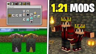 These MODS Will Make Minecraft PE 121 Much Better 😍 [upl. by Shererd]