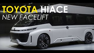 Toyota Hiace New Facelift Concept Car AI Design [upl. by Jere]