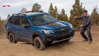 2022 Subaru Forester Wilderness Review and OffRoad Test [upl. by Lehsreh483]