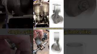 Single cylinder Vs duble cylinder 🔥engine working piston optimization YouTube [upl. by Anidene]