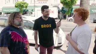 Billy On The Street Jack Black LOVES BROS [upl. by Newg]