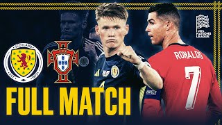 FULL MATCH  Scotland v Portugal  2024 UEFA Nations League  Scotland National Team [upl. by Gannes474]