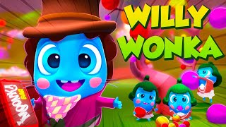 🍫 Willy WONKA and the Oompa Loompas 🍭 Charlie and the Chocolate Factory I Bad Feeling by Moonies [upl. by Adilem]