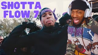 NoLifeShaq REACTS to NLE Choppa  Shotta Flow 7 “FINAL” [upl. by Norret]