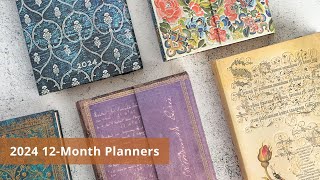 Paperblanks 2024 12Month Planners [upl. by Aliehc]