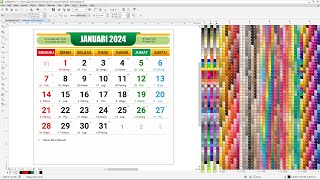 Kalender Jawa Januari 2024 Versi Lengkap [upl. by Ivets]