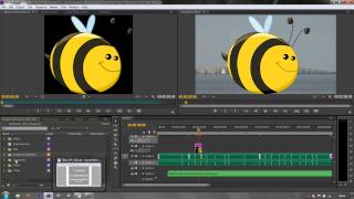 Premiere Pro Basics CS6 above 11 Importing PSDs [upl. by Ferree]