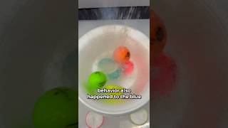 What happens to golf balls in liquid nitrogen ⛳️🧪🥶 [upl. by Renraw]