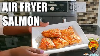 JUICY Air Fryer Salmon Recipe That Never Fails [upl. by Priest]