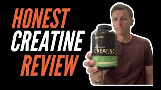 WORST Creatine Optimum Nutrition Honest Review [upl. by Ianahs834]