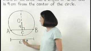 Arcs and Chords  MathHelpcom  Geometry Help [upl. by Donelle555]