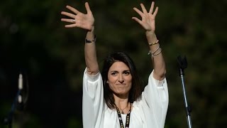 Italy antiestablishment candidate Virginia Raggi leads Rome mayoral race [upl. by Annadiana]