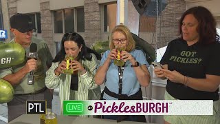 Introducing the PTL Pickle Juice Drinking Competition [upl. by Mitchiner]