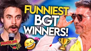 FUNNIEST Comedians that WON Britains Got Talent [upl. by Nasah629]