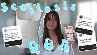 Scoliosis and Back Brace QampA  Part 3 [upl. by Nomael]