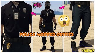 GTA 5 ONLINE  HOW TO GET POLICE MODDED OUTFITS USING TRANSFER GLITCH DIRECTOR MODE GLITCH [upl. by Adelina]