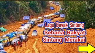 LaguDayak Sebana rakyat sintang merakai [upl. by Daniella]