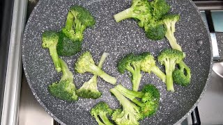 طريقة طبخ البروكلي للسلطات والشوربات والأكل الصيني  How To Cook Broccoli [upl. by Aramat]