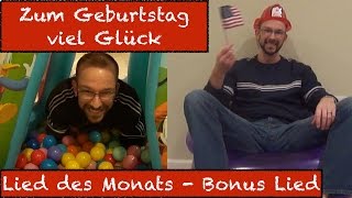 Zum Geburtstag viel Glück  Happy Birthday in German  Lied  Deutsch lernen [upl. by Argus]