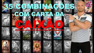 BARALHO CIGANO  COMBINAÇÕES CARTA CAIXÃO [upl. by Amadeo]