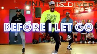 Beyoncé  quotBefore I Let Goquot  JR Taylor Choreography [upl. by Ddet]