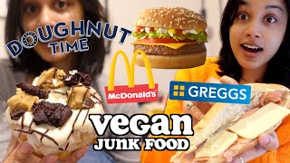 i only ate vegan junk food for 24 hours  clickfortaz [upl. by Valleau]