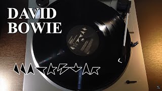 David Bowie  Blackstar  2016 Blackstar Album Black Vinyl LP [upl. by Cogn911]