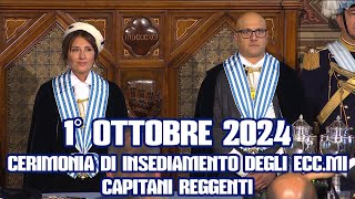 1° ottobre 2024 Cerimonia di insediamento degli Eccmi Capitani Reggenti [upl. by Erlinna]