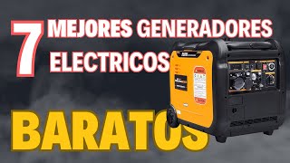 🥇 7 MEJORES GENERADORES ELECTRICOS BARATOS ✅ CALIDAD PRECIO GENERADORES INVERTER  GRUPO ELECTROGENO [upl. by Kathleen136]