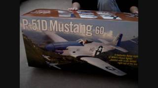 Hangar 9 Blue Nose P51 Mustang Build Video Part I [upl. by Judi734]