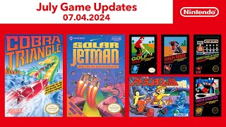 NES – July 2024 Game Update – Nintendo Switch Online [upl. by Maurizia]