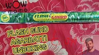 FLASH GUARD🌿 herbal natural agarbatti sticks unboxing [upl. by Subir]