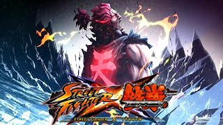 Akuma Street Fighter x Tekken Arcade mode [upl. by Rockie337]