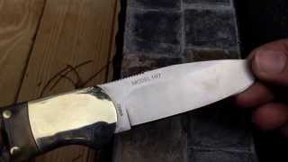 Browning Model 107 Full Sheep Curled Knife [upl. by Schwenk]