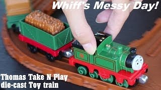 Unboxing Whiffs Messy Day Take N Play diecast Train  Thomas amp Friends [upl. by Sunshine]