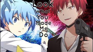 Assassination Classroom AMV Look What You Made Me Do [upl. by Guillaume994]