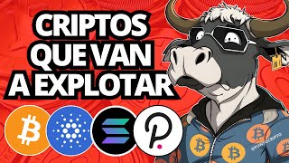 ✅TE HARÁN GANAR DINERO😱Noticias Criptomonedas HOYBitcoin ETH Cardano SOL DOT LINK BNB ONDO ICP [upl. by Nossah]