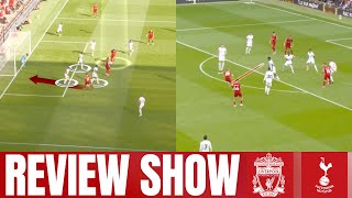 Harvey Elliott Stunner amp Head To Head Analysis  Liverpool 42 Tottenham Hotspur  Review Show [upl. by Serge]