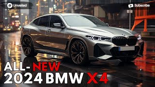 2024 BMW x4 Unveiled  The Best BMW Compact Luxury SUV [upl. by Boiney587]