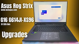 Revive Your Asus Rog Strix G16 G614JIXS96 How to Install New RAM amp SSD  Tech ayaz [upl. by Adidnac]