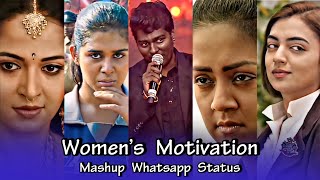 Womens Motivation😍Womens whatsapp status in tamil✨Girls motivation [upl. by Nomahs]