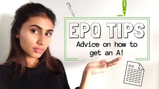 EPQ ADVICE AND TIPS  how to get an A [upl. by Cliff]